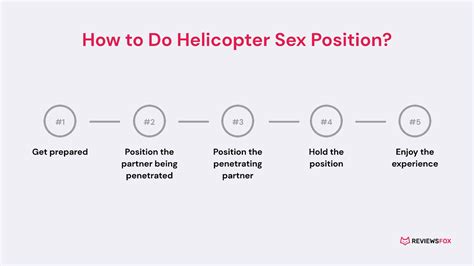 Every position has its own individuality and Helicopter sex position is no exception. Many partners go crazy from tactile caresses and legs are very powerful erogenous zone, which you need to caress correctly. The woman lies on her stomach, legs are straight and driven apart, arms are bent in elbows. The male partner lies on top of his lady, so ...